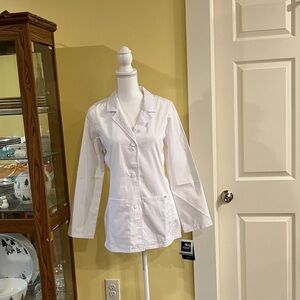Adar Medical Uniform White Lab Coat Size Small
